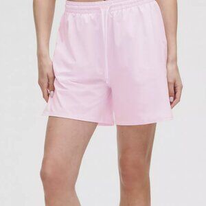 LULULEMON Pink Organza Pace Rival High‎ Rise Short 5" Women's Size 10 Running